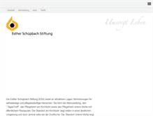 Tablet Screenshot of ess-steffisburg.ch